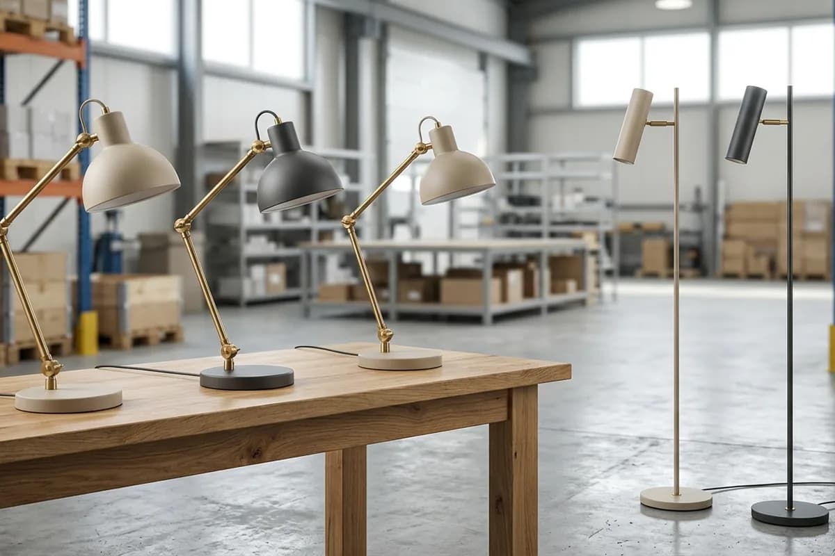 Настольные лампы и торшеры